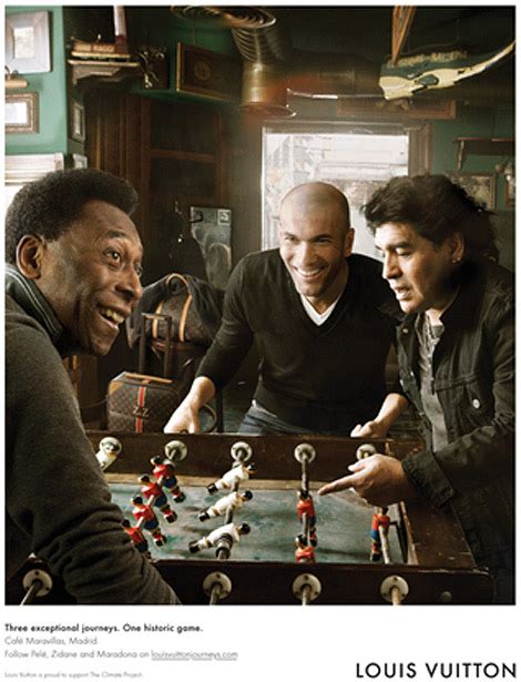 louis vuitton pele zidane maradona|Louis Vuitton launches campaign with Pele, Maradona and Zidane.